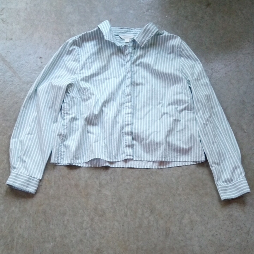 Garnet Hill 100% Organic Pima Cotton Womens Top 14